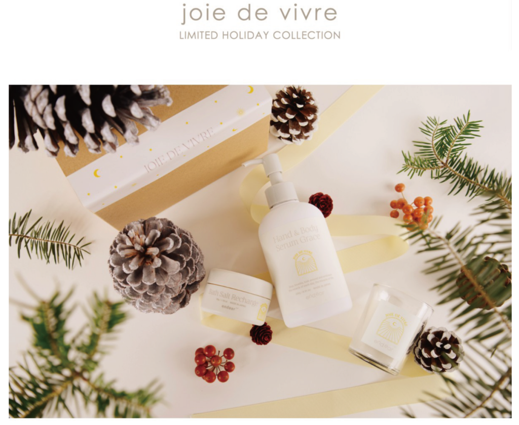 joie de vivre LIMITED HOLIDAY COLLECTION